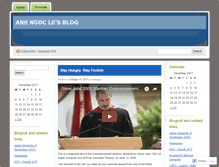 Tablet Screenshot of anhngoc.wordpress.com