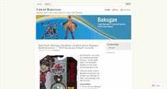 Desktop Screenshot of cheapbakugan.wordpress.com