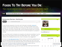 Tablet Screenshot of foodstotrybeforeyoudie.wordpress.com