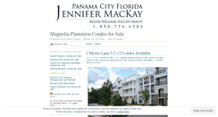 Desktop Screenshot of magnoliaplantationcondos.wordpress.com