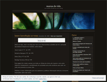 Tablet Screenshot of marcasdevida.wordpress.com
