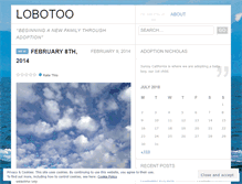 Tablet Screenshot of lobotoo.wordpress.com