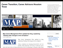 Tablet Screenshot of mapcareermanagementfirm.wordpress.com