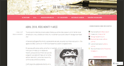 Desktop Screenshot of demipluma.wordpress.com