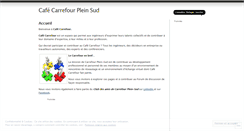 Desktop Screenshot of carrefourpleinsud.wordpress.com