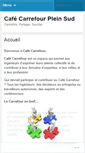 Mobile Screenshot of carrefourpleinsud.wordpress.com