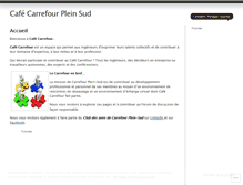 Tablet Screenshot of carrefourpleinsud.wordpress.com