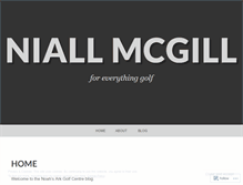 Tablet Screenshot of noahsarkgolf.wordpress.com