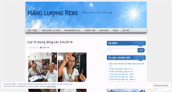 Desktop Screenshot of nangluongreiki.wordpress.com
