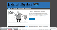 Desktop Screenshot of politicalpipeline.wordpress.com