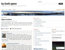 Tablet Screenshot of bygodsgrace.wordpress.com