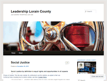 Tablet Screenshot of leadershiploraincounty.wordpress.com