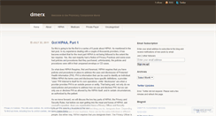 Desktop Screenshot of dmerx.wordpress.com