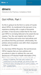 Mobile Screenshot of dmerx.wordpress.com