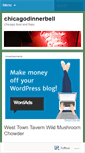 Mobile Screenshot of chicagodinnerbell.wordpress.com