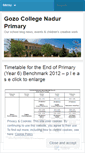 Mobile Screenshot of gcnadurprimary.wordpress.com
