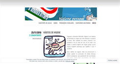 Desktop Screenshot of habitoshigieneportalprofessor.wordpress.com