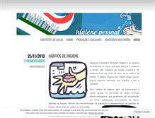 Tablet Screenshot of habitoshigieneportalprofessor.wordpress.com