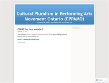 Tablet Screenshot of cppamo.wordpress.com