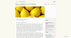 Desktop Screenshot of bowlfulloflemons.wordpress.com