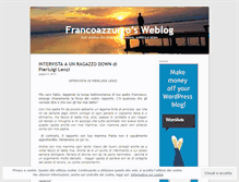 Tablet Screenshot of francoazzurro.wordpress.com