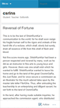 Mobile Screenshot of csrins.wordpress.com