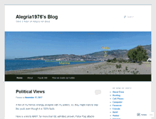 Tablet Screenshot of alegria1976.wordpress.com