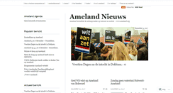 Desktop Screenshot of ameland.wordpress.com
