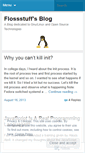 Mobile Screenshot of flossstuff.wordpress.com