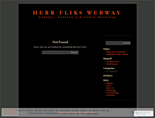 Tablet Screenshot of herrflik.wordpress.com