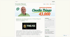 Desktop Screenshot of claudiothiago.wordpress.com