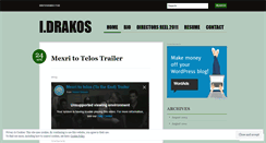 Desktop Screenshot of idrakos.wordpress.com