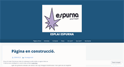 Desktop Screenshot of esplaiespurna.wordpress.com