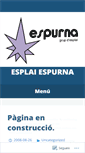 Mobile Screenshot of esplaiespurna.wordpress.com