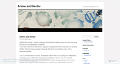 Desktop Screenshot of hentaimanga14.wordpress.com