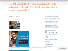 Tablet Screenshot of illuminatingbodies.wordpress.com