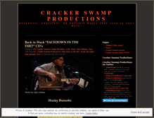 Tablet Screenshot of crackerswamp.wordpress.com