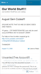 Mobile Screenshot of owstuff.wordpress.com