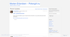 Desktop Screenshot of mortenerlandsen.wordpress.com
