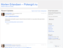 Tablet Screenshot of mortenerlandsen.wordpress.com
