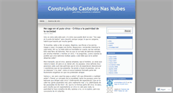 Desktop Screenshot of castelosnasnubes.wordpress.com