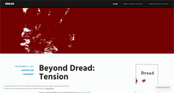 Desktop Screenshot of dreadthegame.wordpress.com