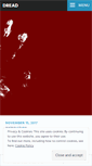 Mobile Screenshot of dreadthegame.wordpress.com