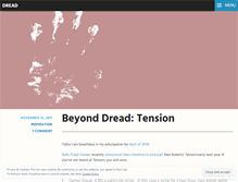 Tablet Screenshot of dreadthegame.wordpress.com