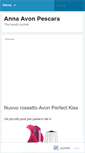 Mobile Screenshot of annaavonpescara.wordpress.com