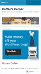 Mobile Screenshot of coffeemonger.wordpress.com