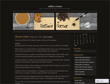 Tablet Screenshot of coffeemonger.wordpress.com