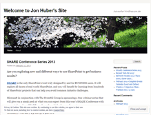 Tablet Screenshot of huberblog.wordpress.com