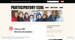 Desktop Screenshot of efalondon.wordpress.com