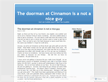 Tablet Screenshot of cinnamonpl.wordpress.com